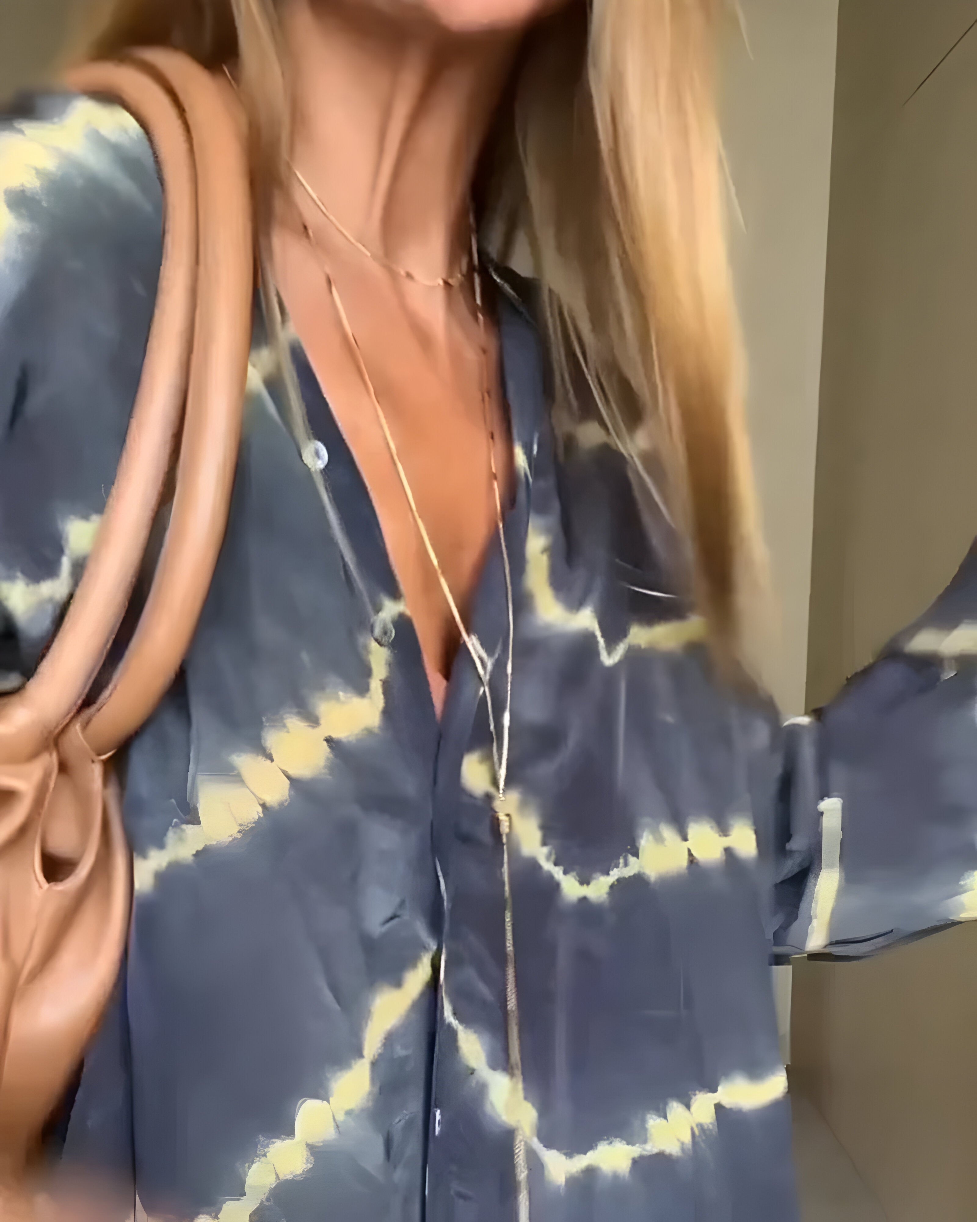 Julia™ | Maxi Bohemian Črtasta Obleka