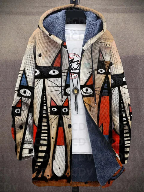 Klara | Luksuzni cardigan z umetniško inspiracijo