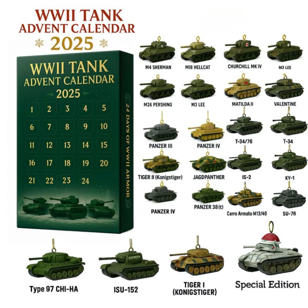 WWII Panzer Adventskalender 2025
