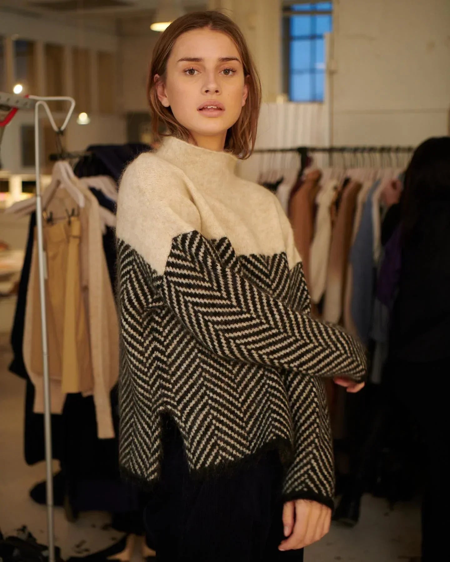 ADELIE | Premium Turtleneck iz plemenitega pletenja