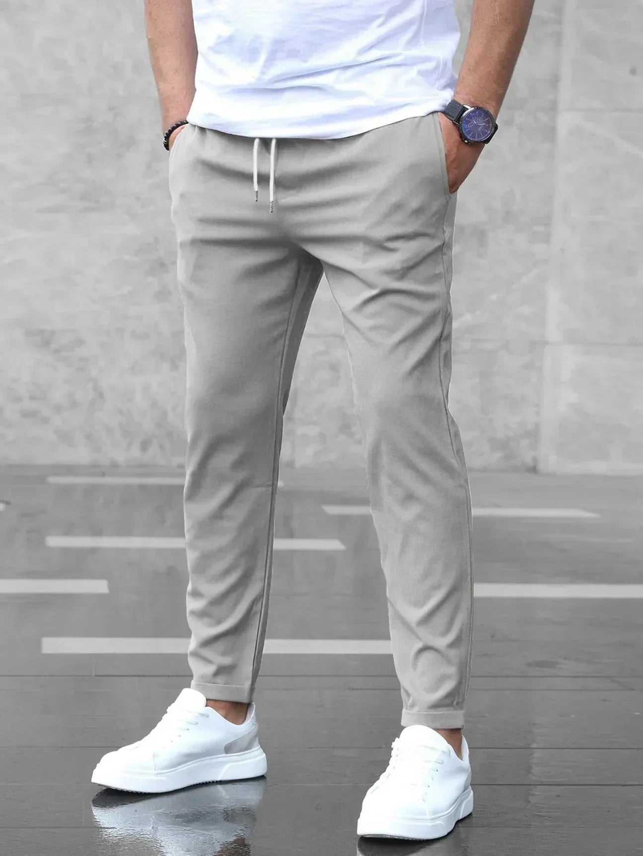 Gino | Eleganten Stretch Hlače – Vrhunska Udobnost in Stil