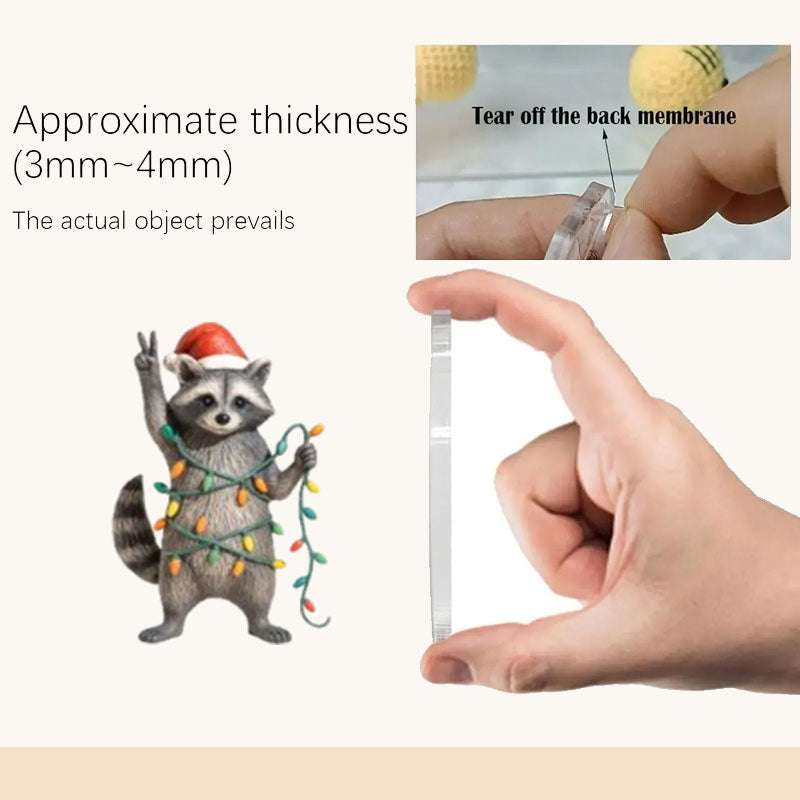 🎁 Sarkastischer Waschbär-Adventskalender 2025