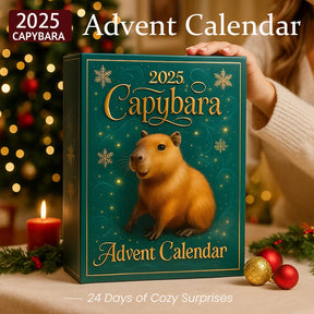 🐾 Capybara-Adventskalender 2025 – 24 Tage voller gemütlicher Überraschungen 🎄✨