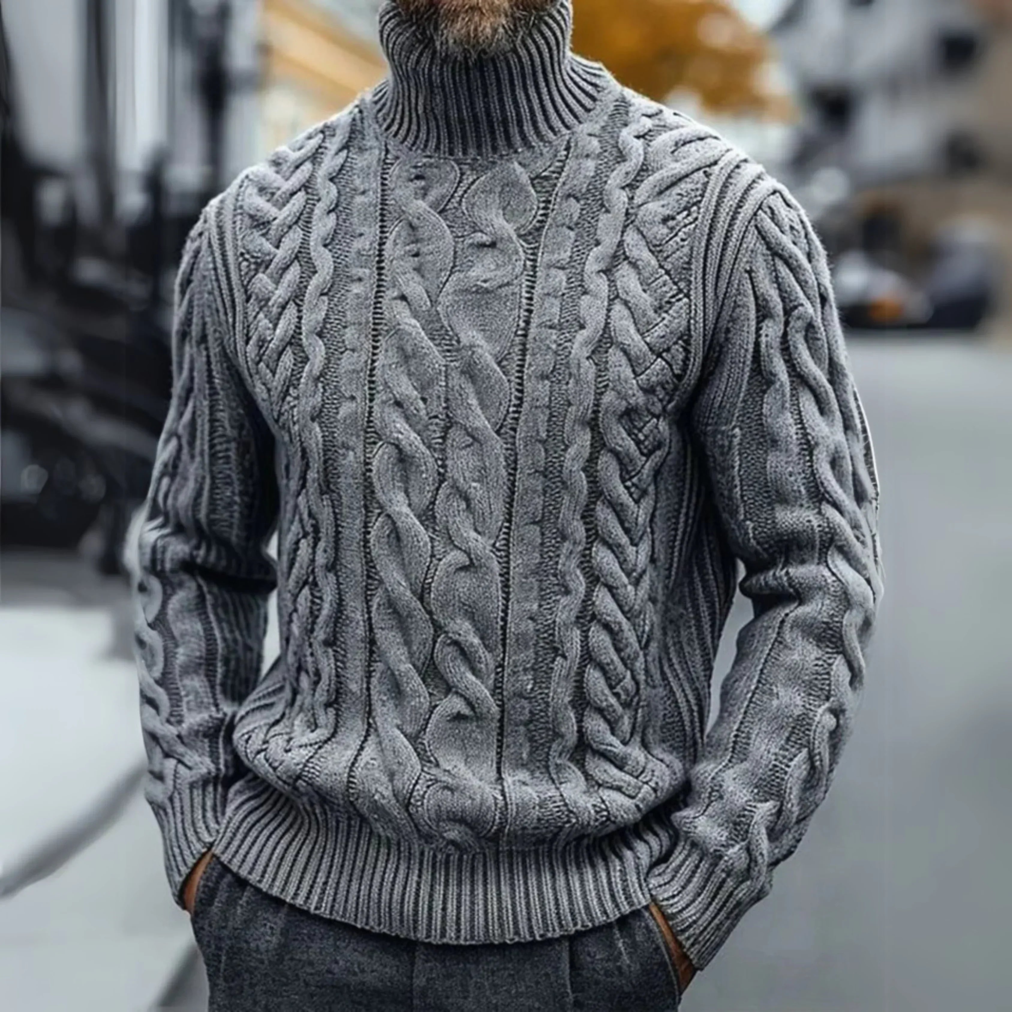 Harald - Pulover Vintage Torsadé