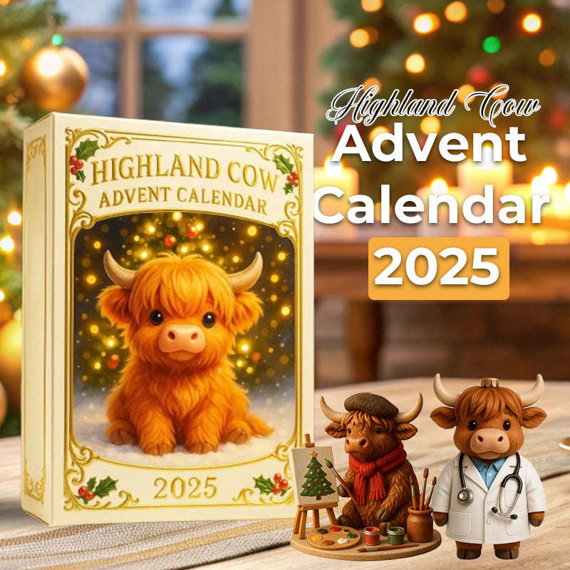 🐮🎄 Highland Cow Adventskalender 2025