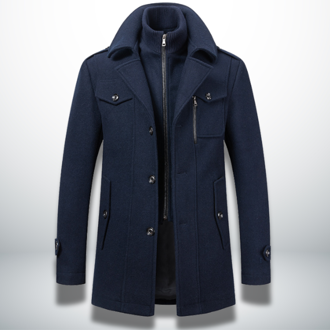Angelo™ | Topel in eleganten plašč za moške