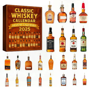 Klassischer Whiskey-Kalender 2025