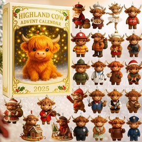 🐮🎄 Highland Cow Adventskalender 2025