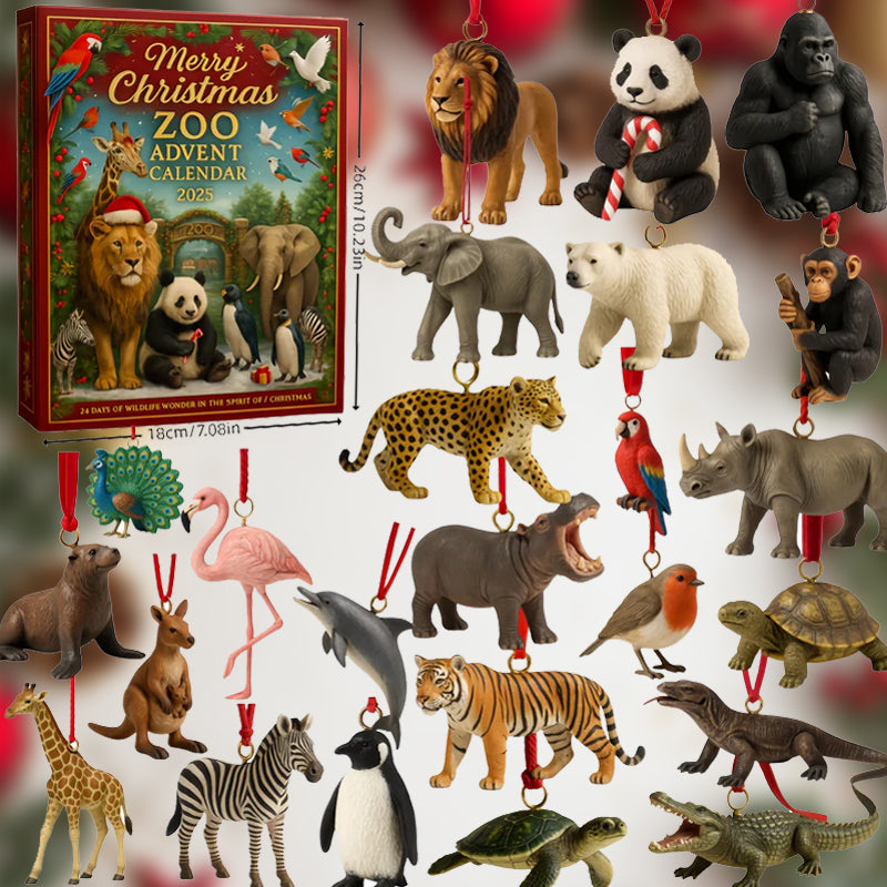 Frohe Weihnachten Zoo Adventskalender 2025