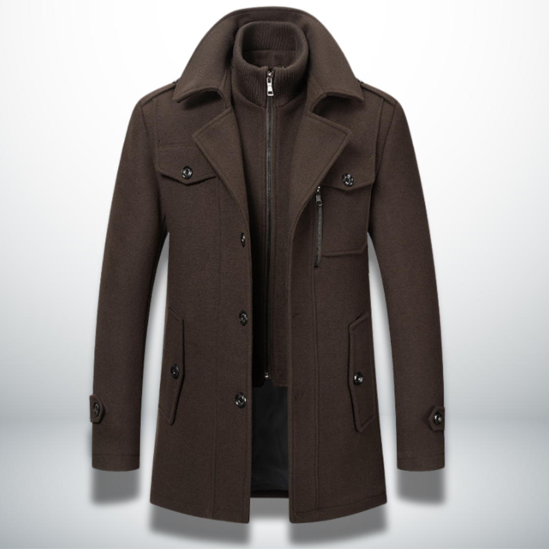 Angelo™ | Topel in eleganten plašč za moške