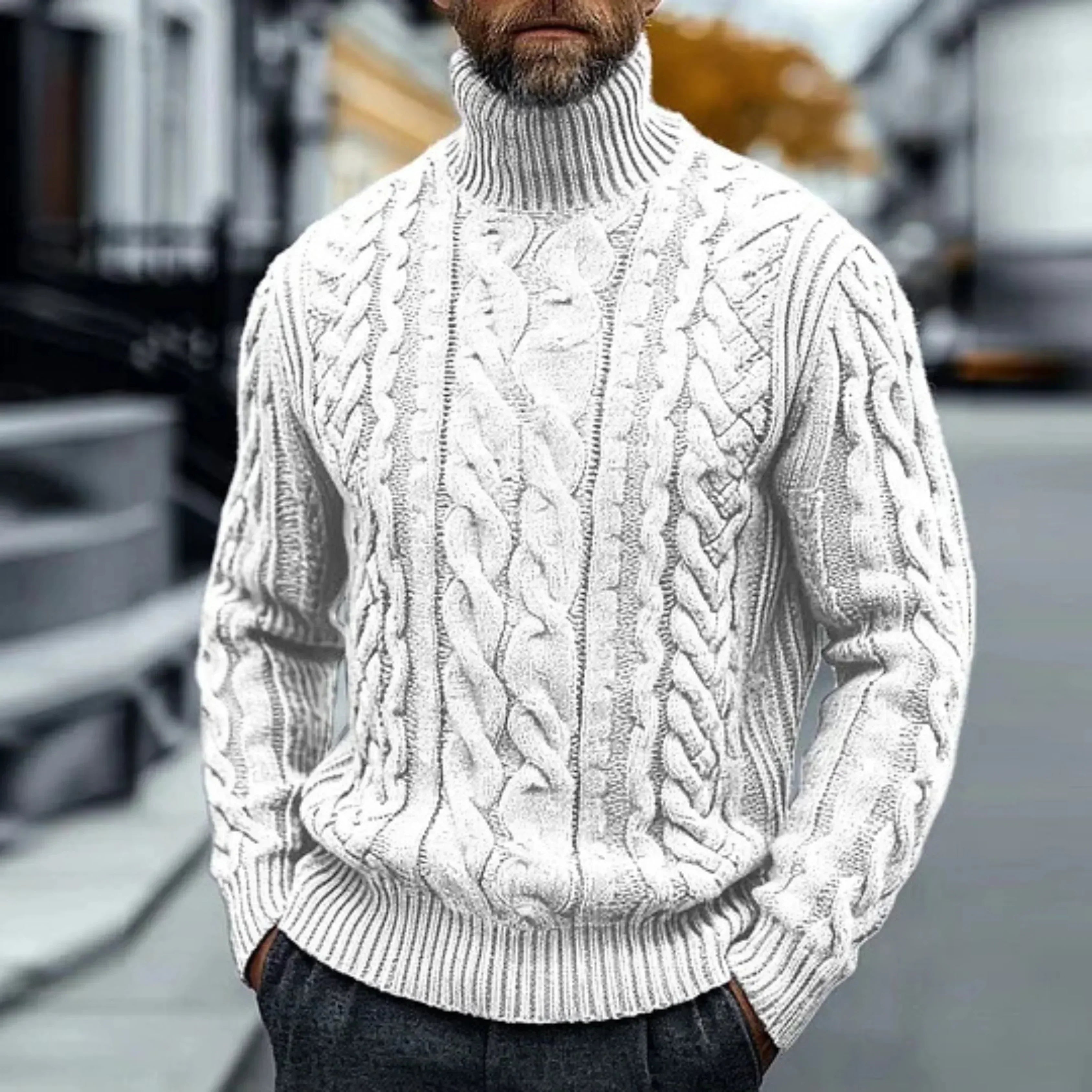 Harald - Pulover Vintage Torsadé