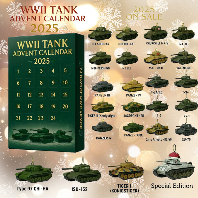 🎄 WWII Tank Adventskalender 2025