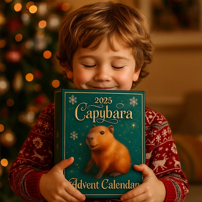 🐾 Capybara-Adventskalender 2025 – 24 Tage voller gemütlicher Überraschungen 🎄✨