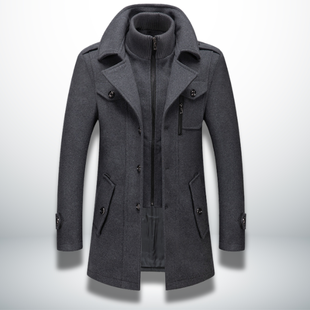 Angelo™ | Topel in eleganten plašč za moške