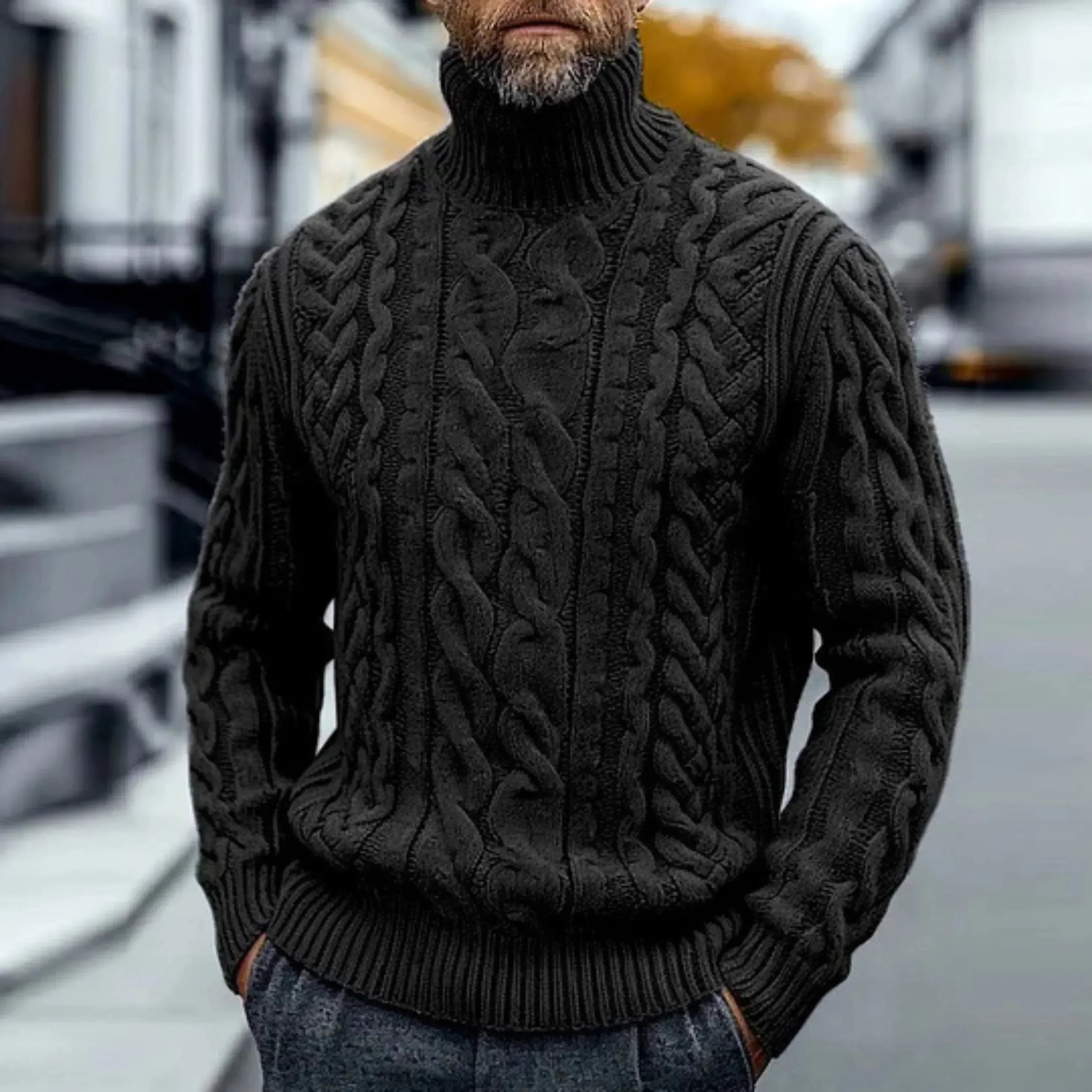 Harald - Pulover Vintage Torsadé