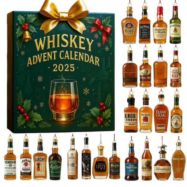 Klassischer Whiskey-Kalender 2025