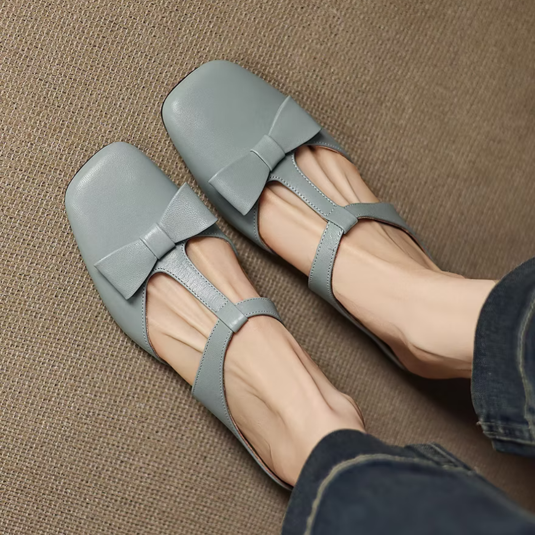 Lina Kvadratne Prste Slipperje