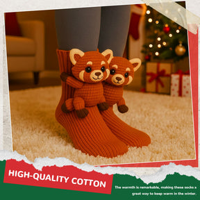 🎅Julera 49% rabatt 🎄3D-stickade djurstrumpor