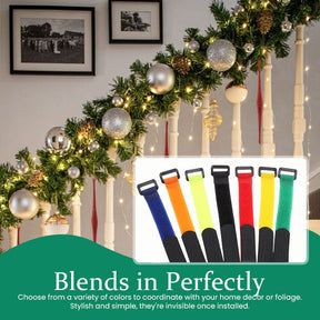 🌲Verstellbare Nylon-Kranzbänder