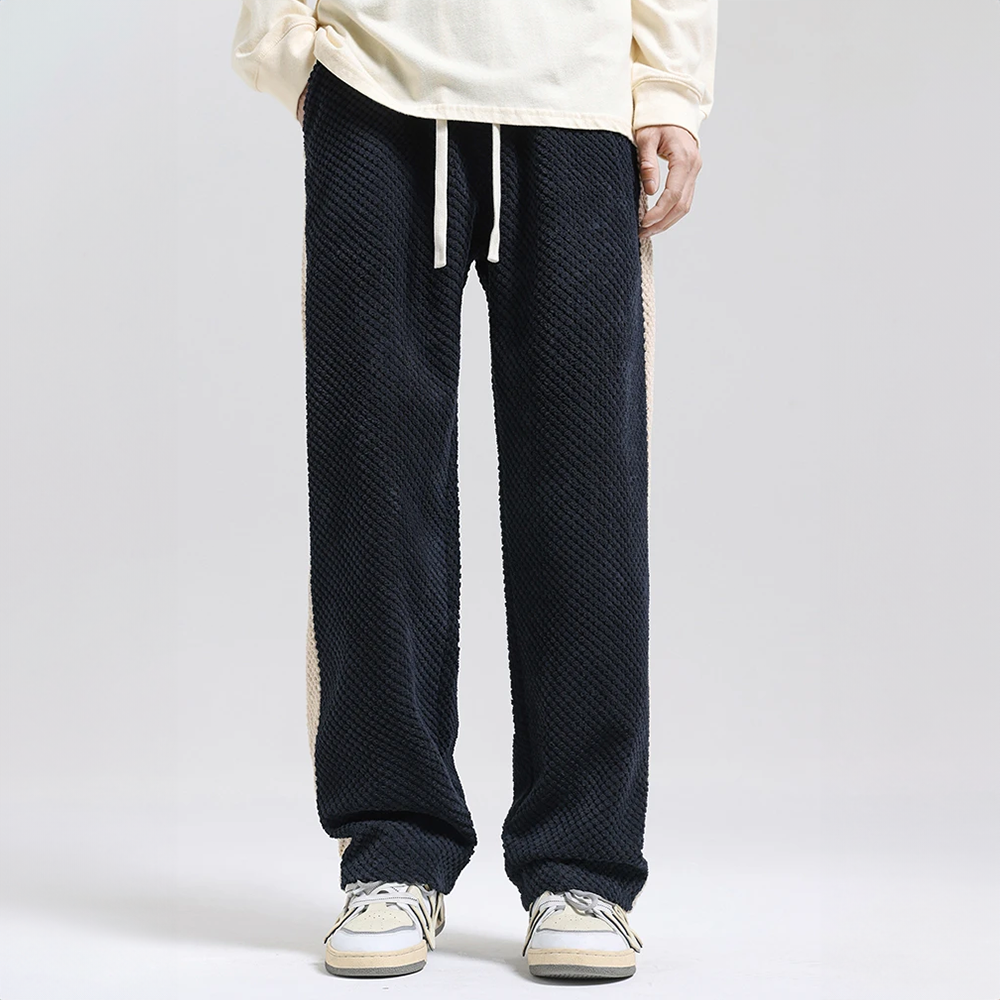 Koda joggers hlače z waflasta vzorcem