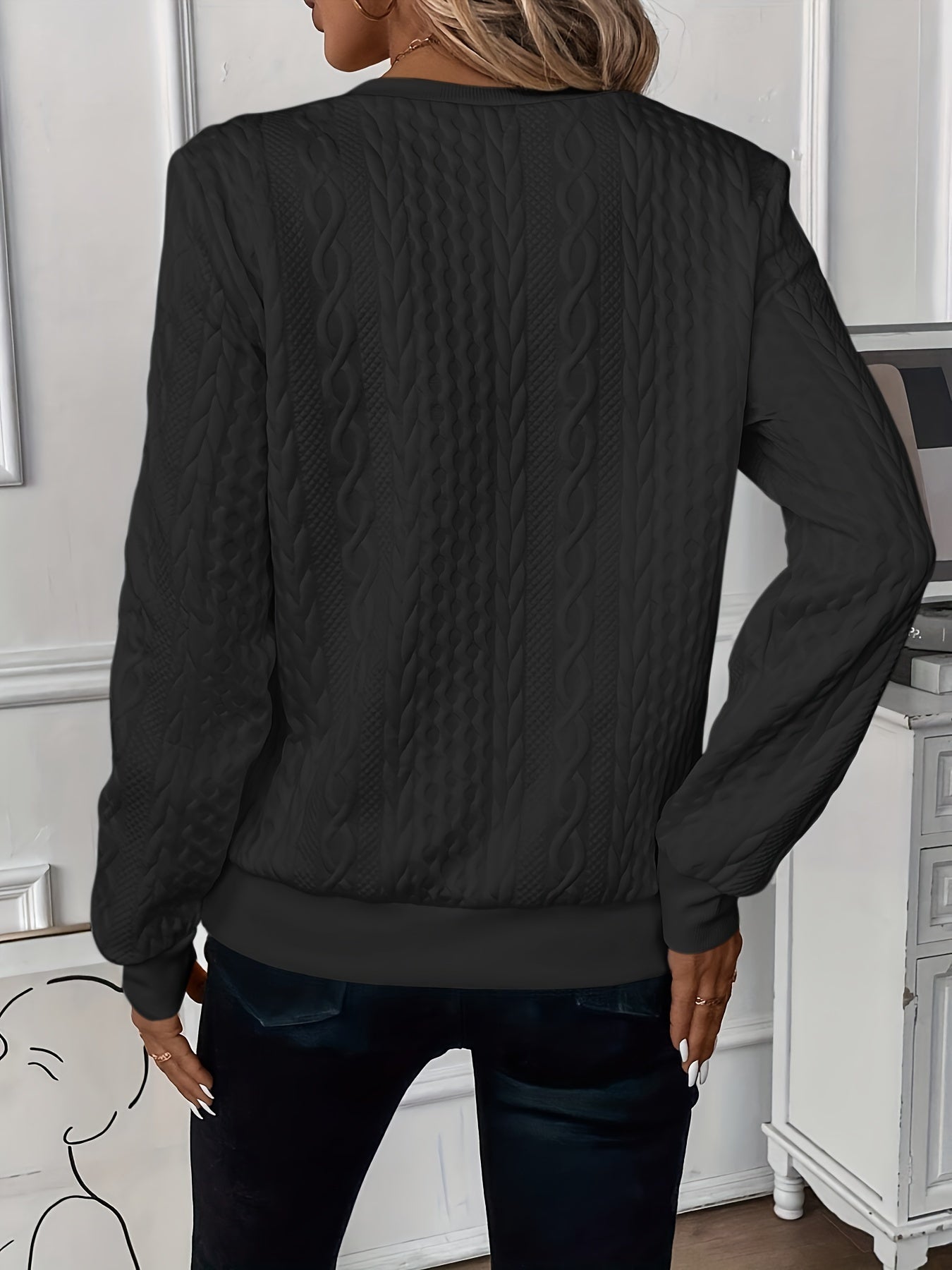 Emily™ | Chic pulover iz rafinirane pletenine