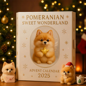 🐾✨ Pomeranian Sweet Wonderland Adventskalender 2025