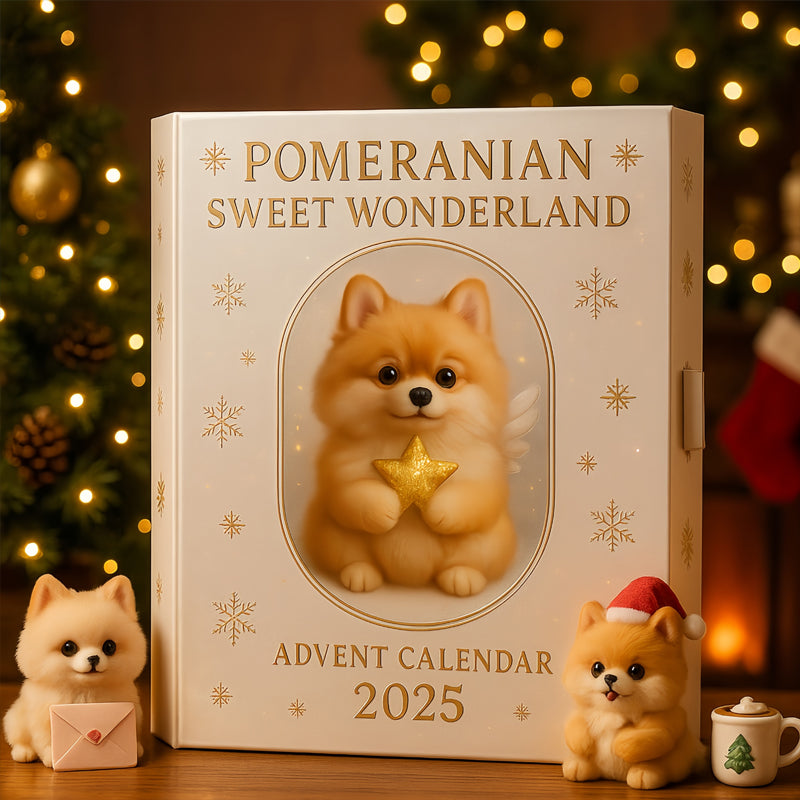 🐾✨ Pomeranian Sweet Wonderland Adventskalender 2025