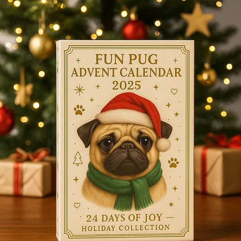 🐾🎄 Lustiger Mops-Adventskalender 2025