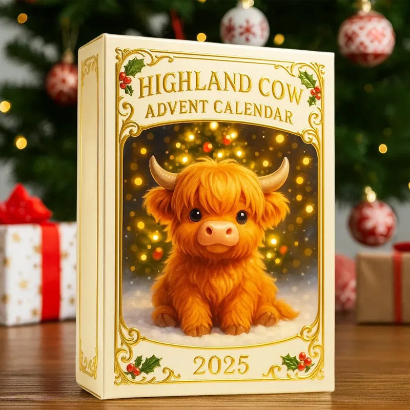 🐮🎄 Highland Cow Adventskalender 2025