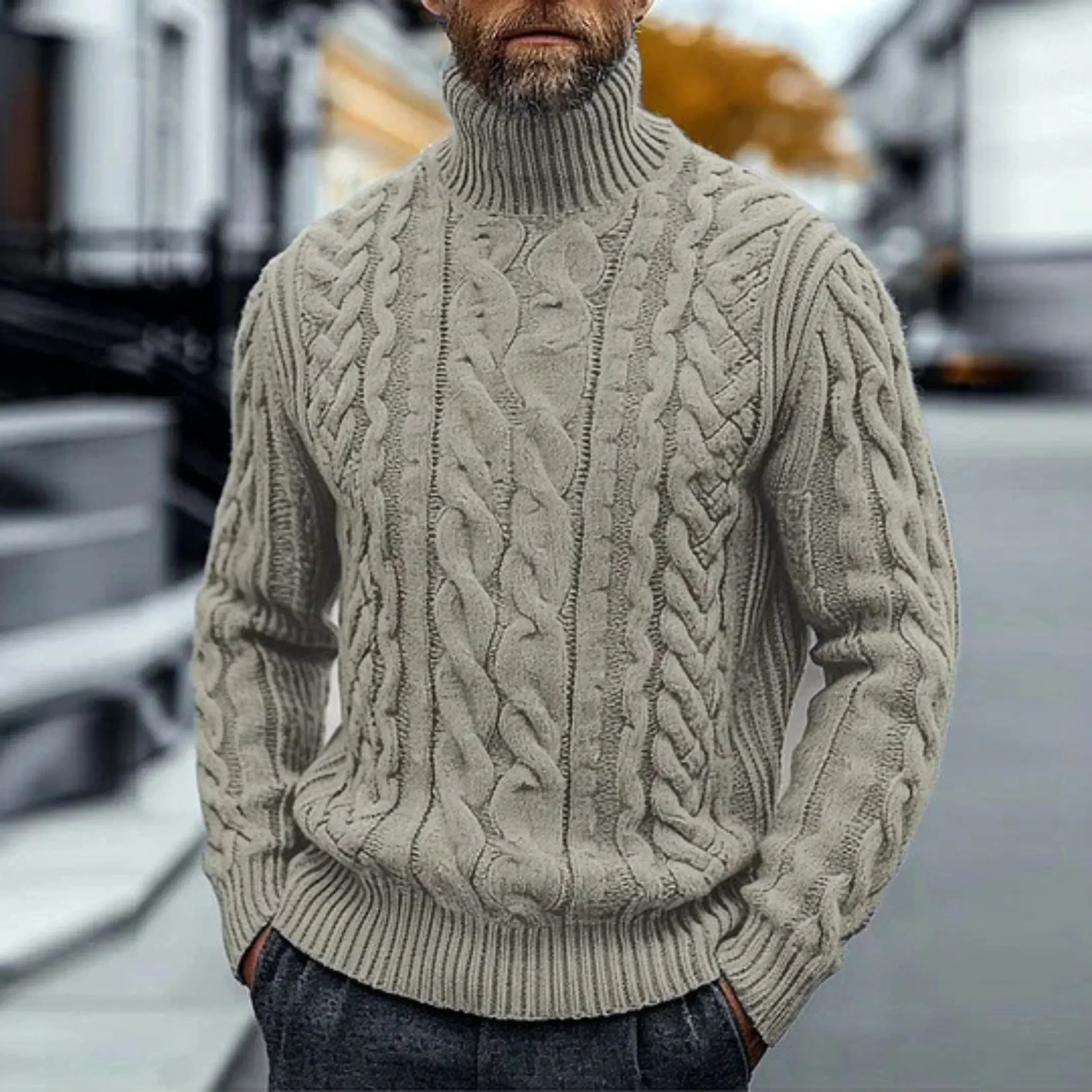 Harald - Pulover Vintage Torsadé