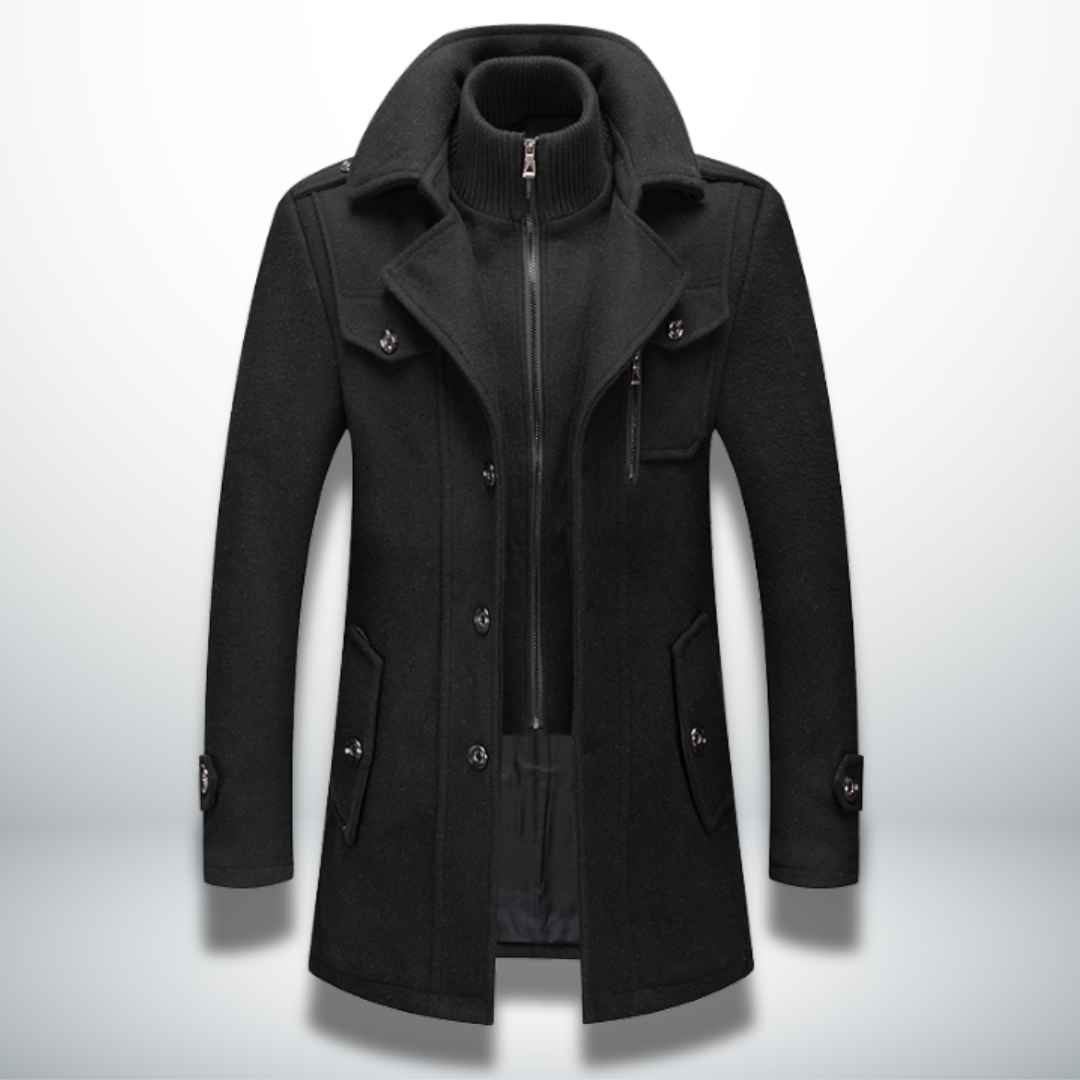 Angelo™ | Topel in eleganten plašč za moške
