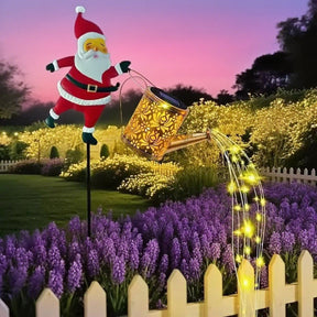 ⏰Solar-Gartenleuchte in Form des Weihnachtsmanns🎅🎄