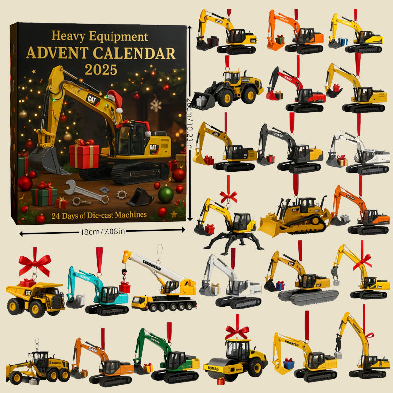 🚜🎄 Heavy Equipment Adventskalender 2025