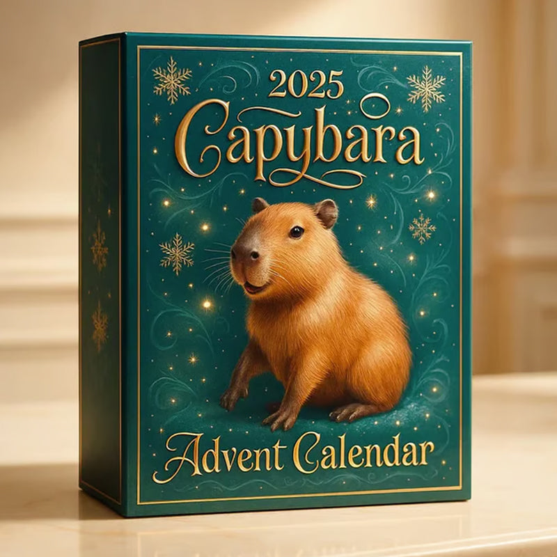 🐾 Capybara-Adventskalender 2025 – 24 Tage voller gemütlicher Überraschungen 🎄✨