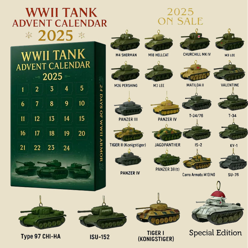 🎄 WWII Tank Adventskalender 2025