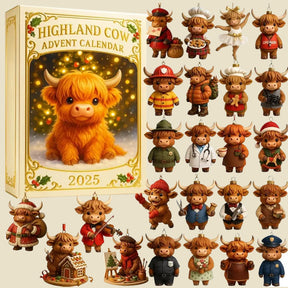 🐮🎄 Highland Cow Adventskalender 2025
