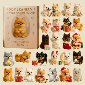 🐾✨ Pomeranian Sweet Wonderland Adventskalender 2025