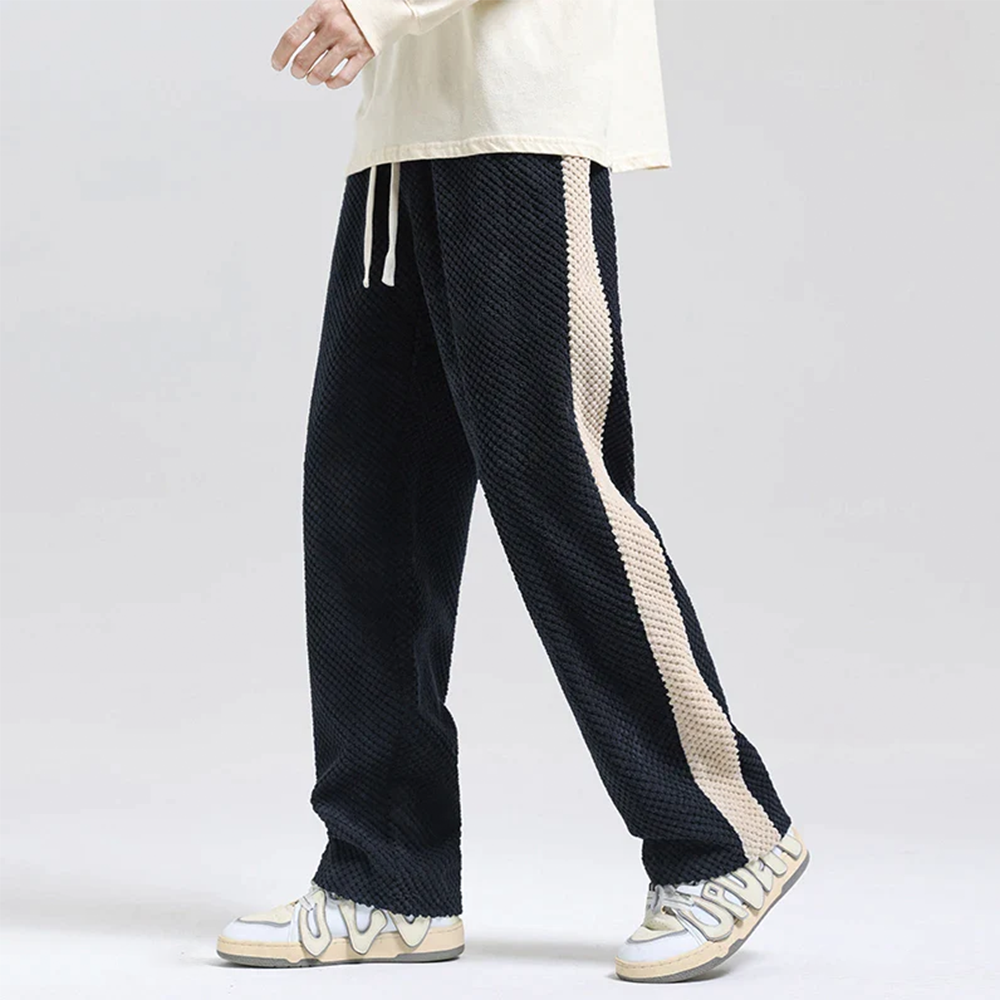 Koda joggers hlače z waflasta vzorcem