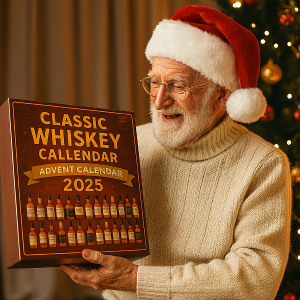 Klassischer Whiskey-Kalender 2025