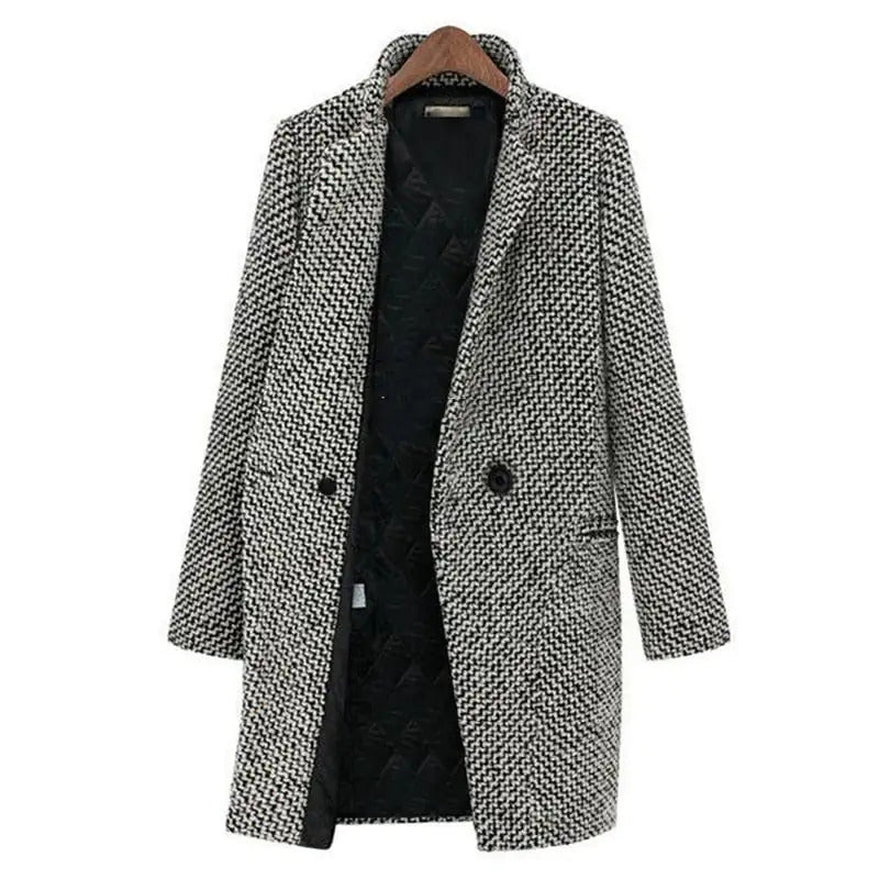 Iselda | Eleganten in topel zimski plašč