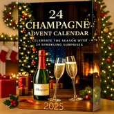 Adventskalender mit Champagner 2025 – 24 Tage voller Spaß und Freude 🥂🎄