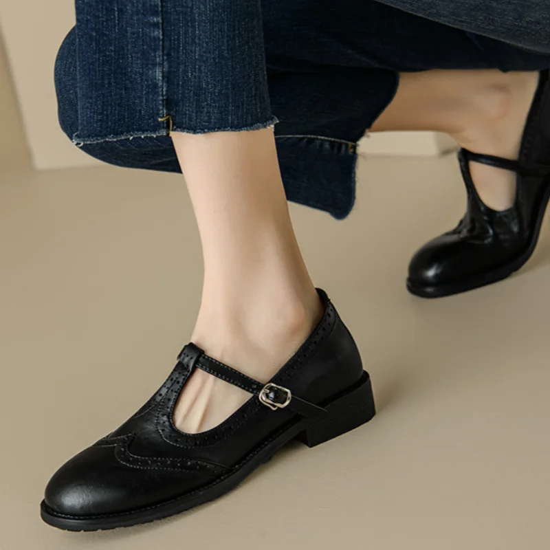 Mary-Jane™| Elegantne T-strap Mary Janes