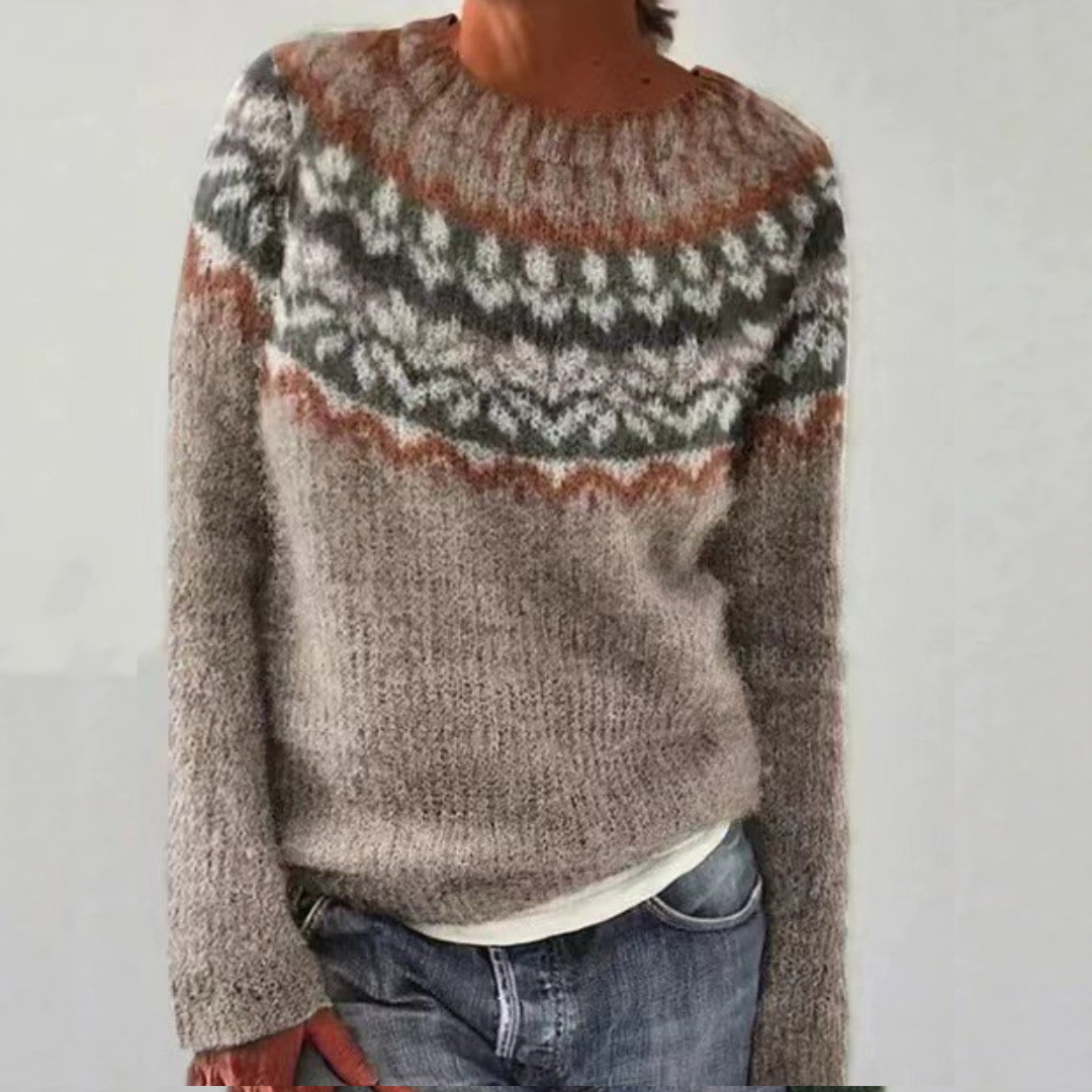 Chloe™ - Prijetna Retro Pulover