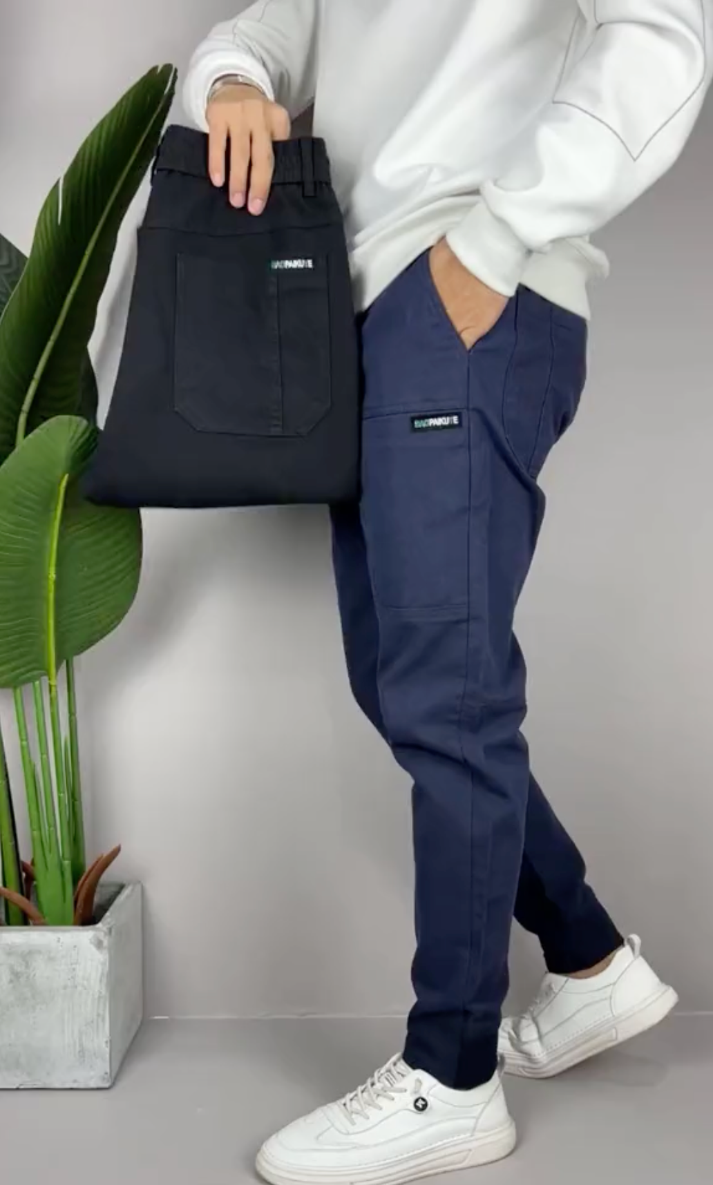 TOMMASO™ - PREMIUM ELASTIČNE HLAČE S KARGO ŽEPOM
