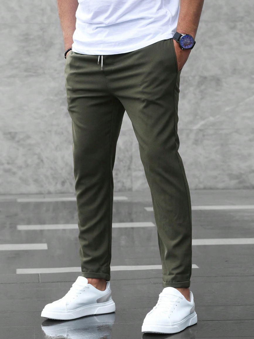 Gino | Eleganten Stretch Hlače – Vrhunska Udobnost in Stil