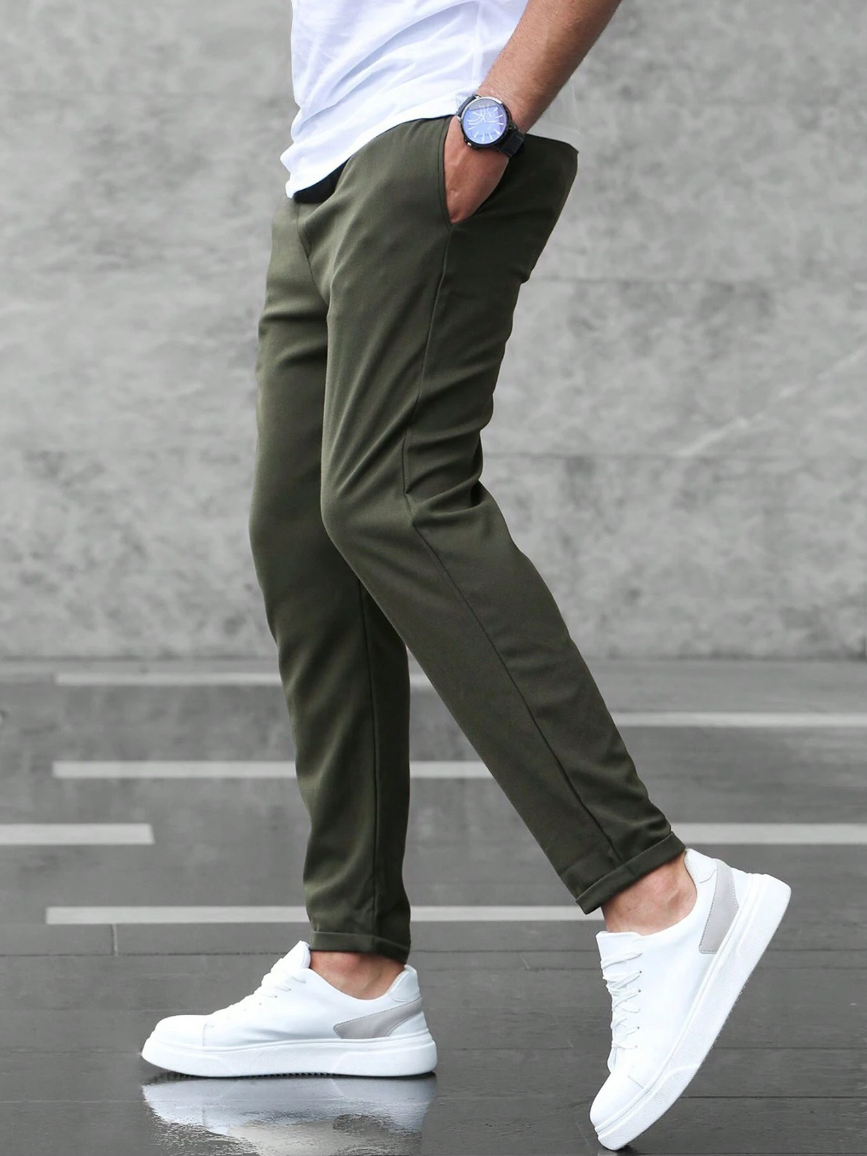 Gino | Eleganten Stretch Hlače – Vrhunska Udobnost in Stil