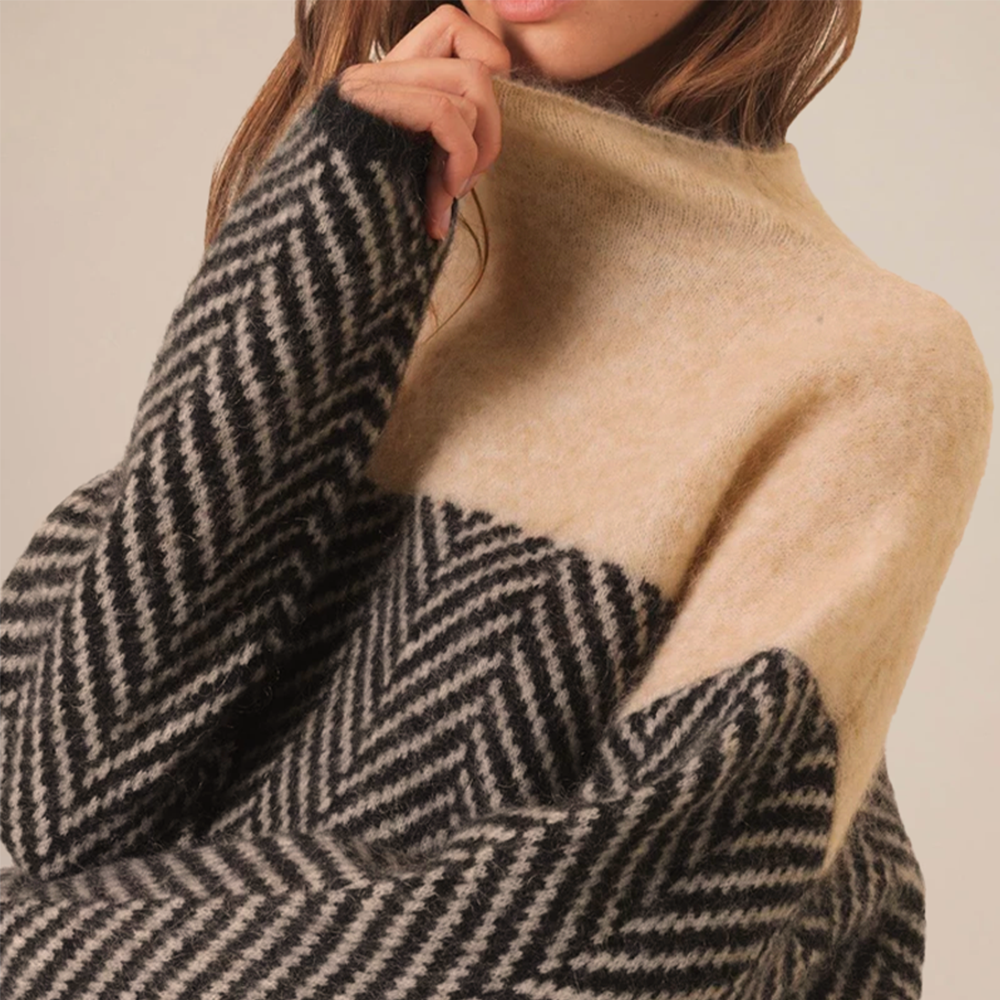 ADELIE | Premium Turtleneck iz plemenitega pletenja
