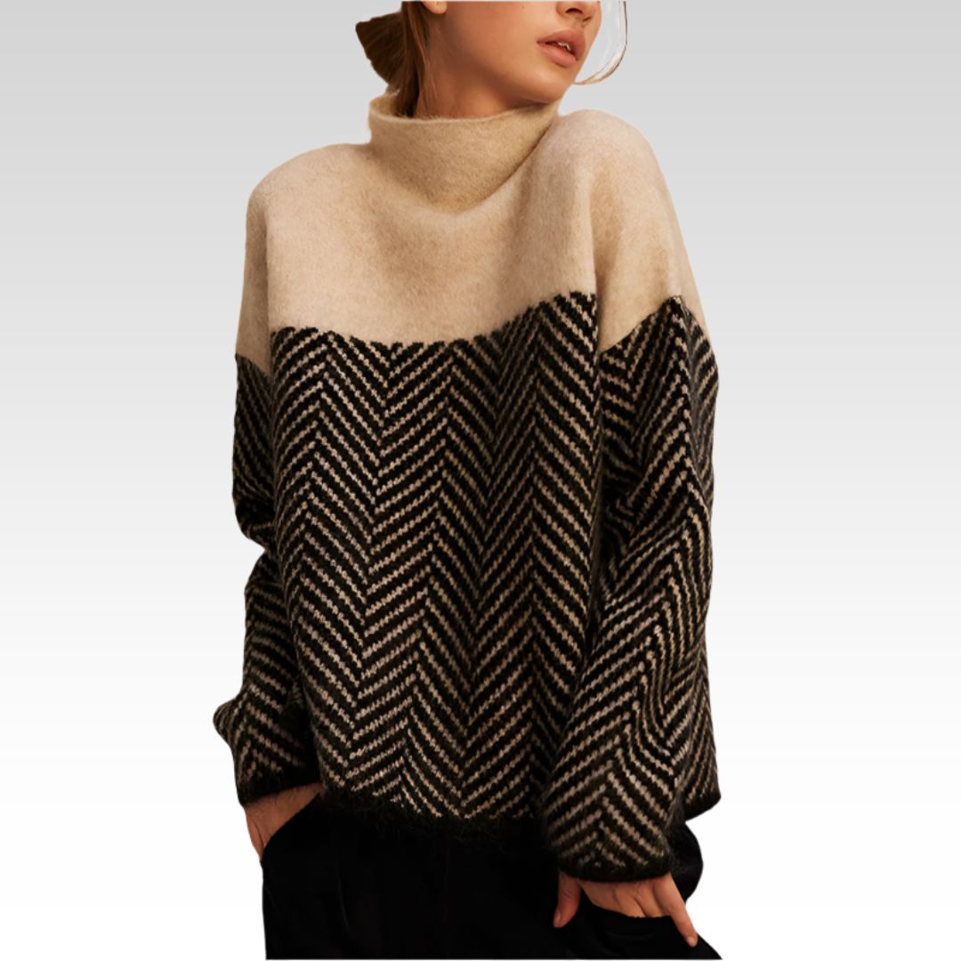 ADELIE | Premium Turtleneck iz plemenitega pletenja