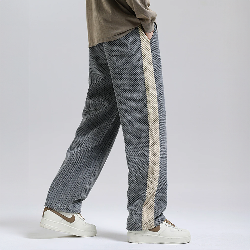 Koda joggers hlače z waflasta vzorcem