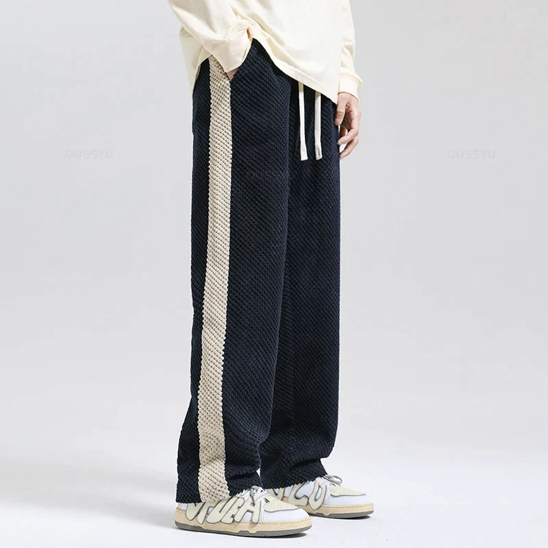 Koda joggers hlače z waflasta vzorcem